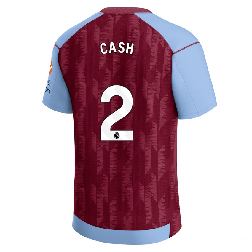 Dámské Matty Cash #2 Claretblue Domů Hráčské Dresy 2023/24 Dres