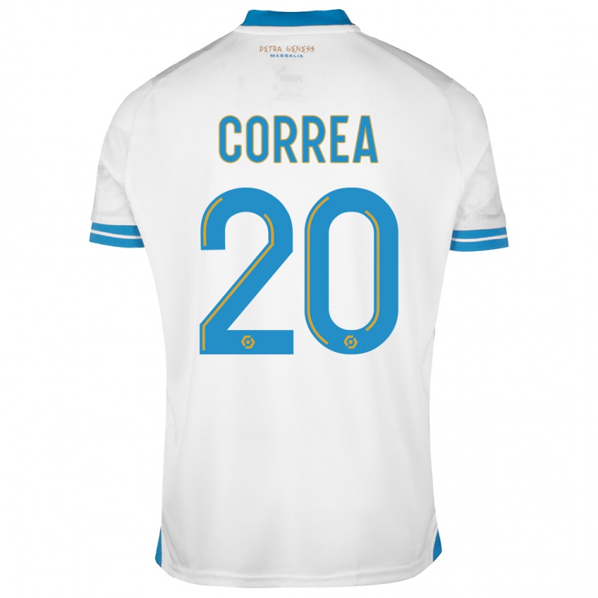 Dámské Joaquin Correa #20 Bílý Domů Hráčské Dresy 2023/24 Dres