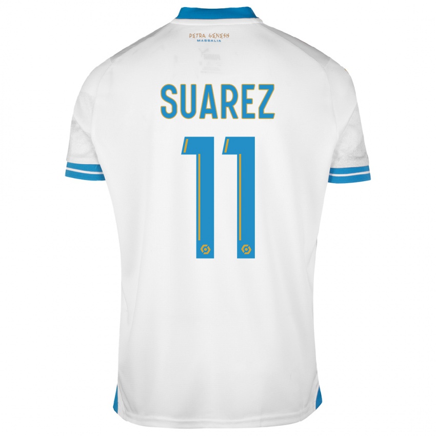 Dámské Luis Suarez #11 Bílý Domů Hráčské Dresy 2023/24 Dres
