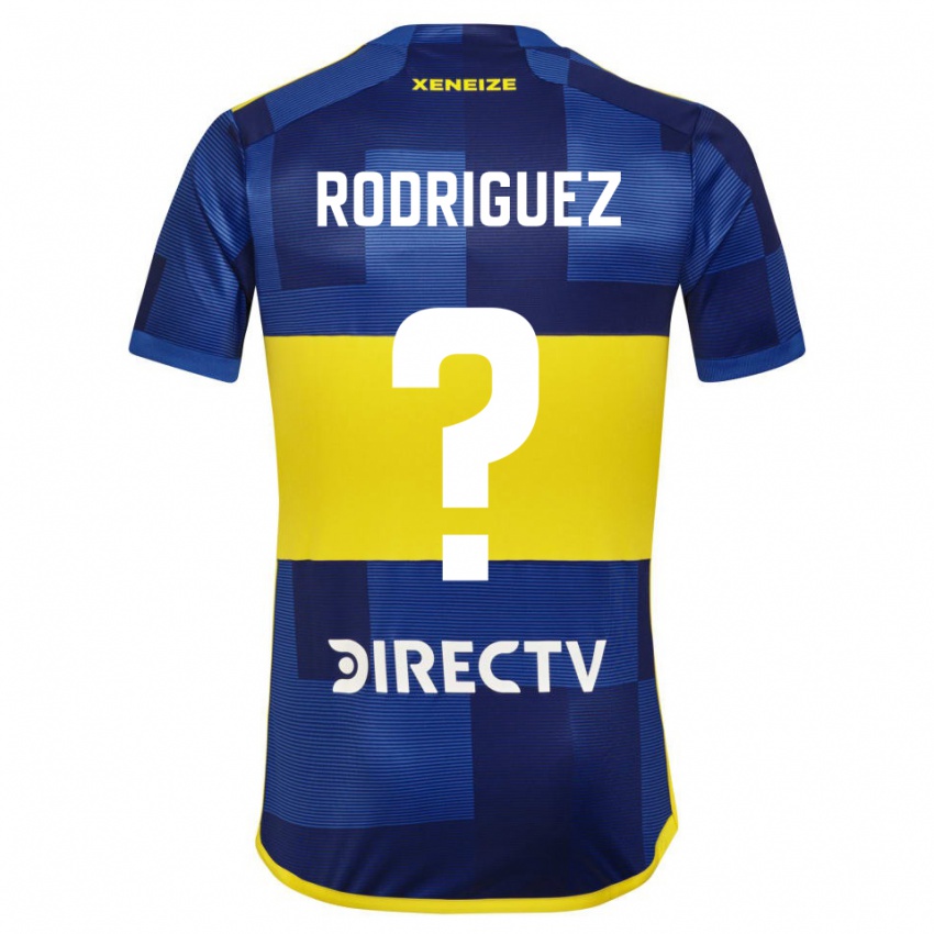 Dámské Roman Rodriguez #0 Tmavě Modrá Žlutá Domů Hráčské Dresy 2023/24 Dres