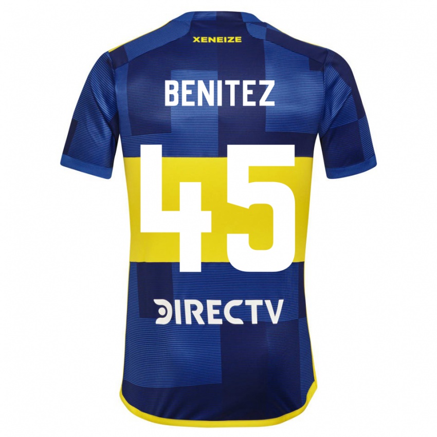 Dámské Mauricio Benitez #45 Tmavě Modrá Žlutá Domů Hráčské Dresy 2023/24 Dres