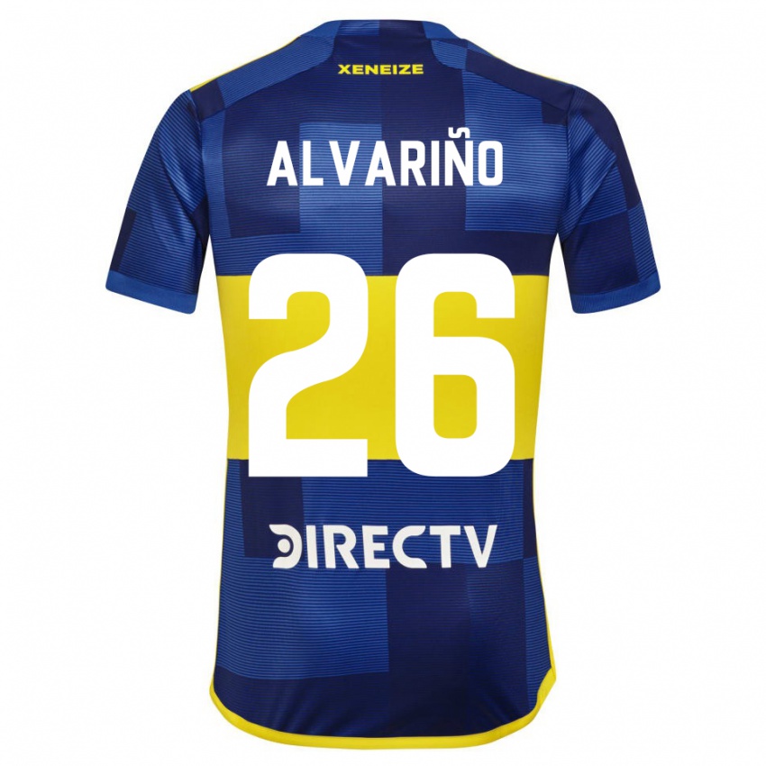 Dámské Alexis Alvariño #26 Tmavě Modrá Žlutá Domů Hráčské Dresy 2023/24 Dres