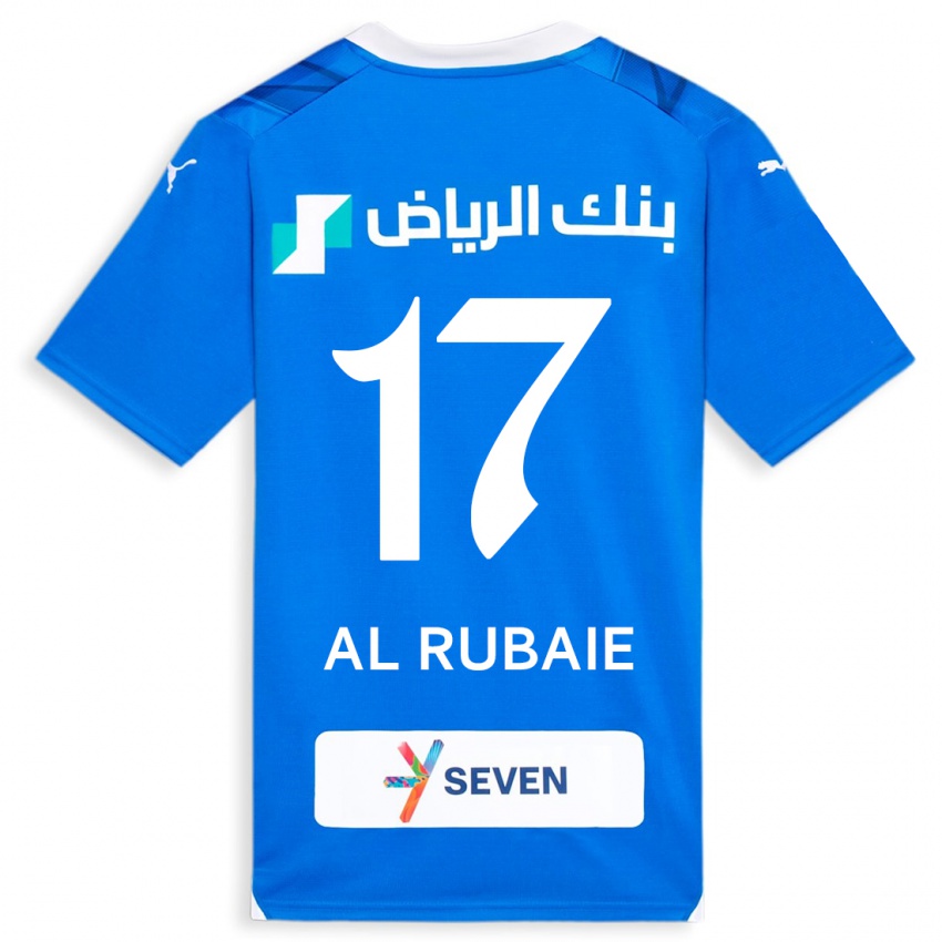 Dámské Mohammed Al-Rubaie #17 Modrý Domů Hráčské Dresy 2023/24 Dres