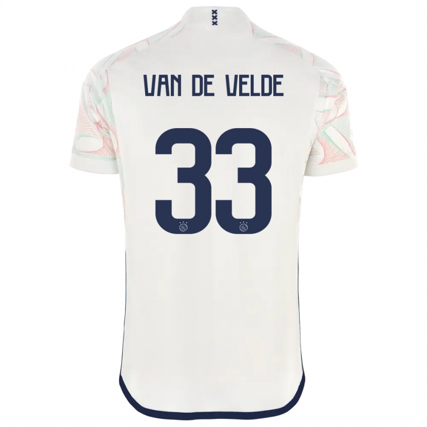 Dámské Jonna Van De Velde #33 Bílý Daleko Hráčské Dresy 2023/24 Dres