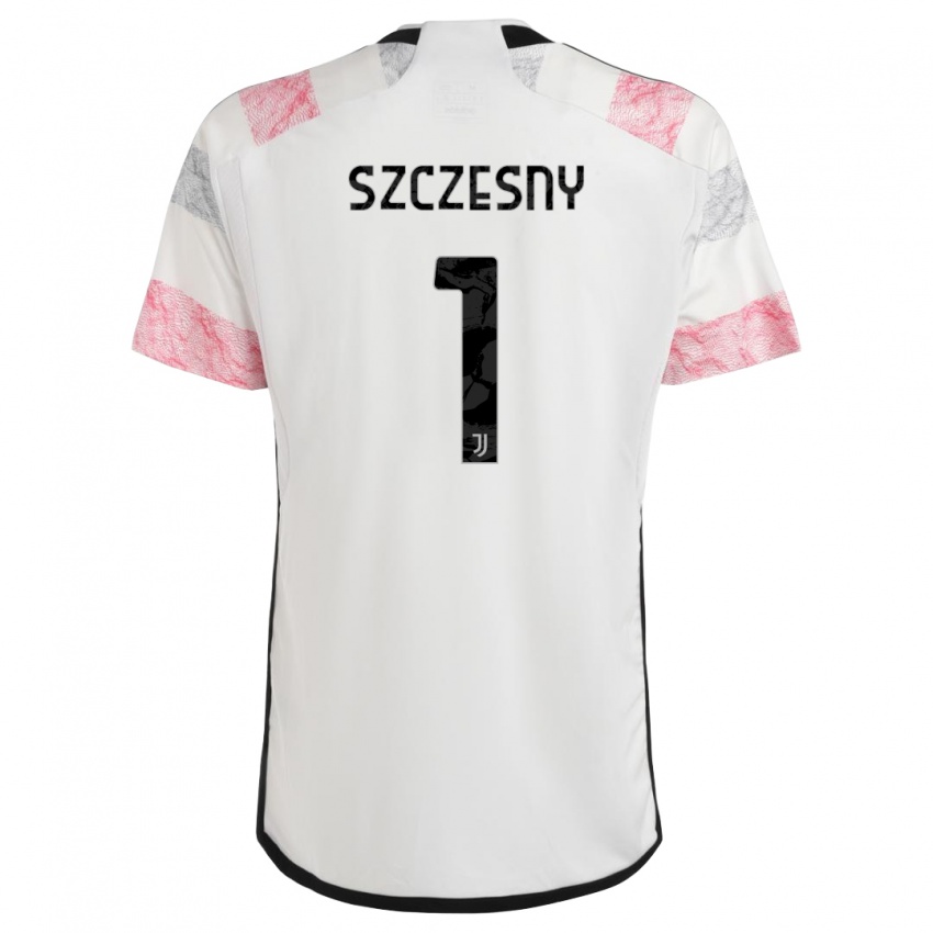 Dámské Wojciech Szczesny #1 Bílá Růžová Daleko Hráčské Dresy 2023/24 Dres