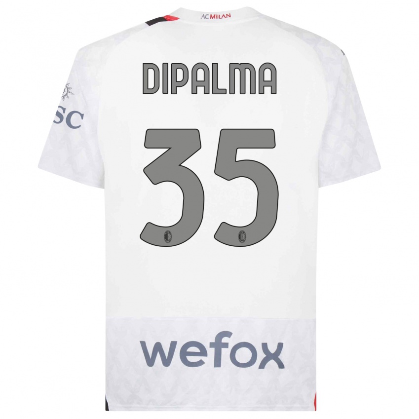 Dámské Matteo Dipalma #35 Bílý Daleko Hráčské Dresy 2023/24 Dres