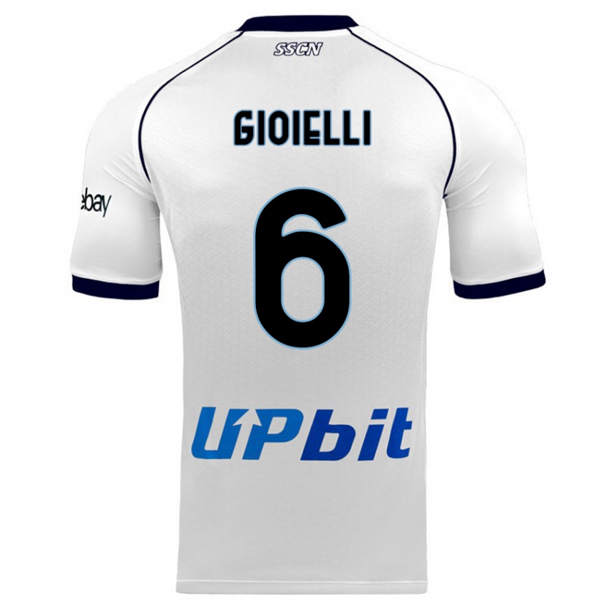 Dámské Francesco Gioielli #6 Bílý Daleko Hráčské Dresy 2023/24 Dres