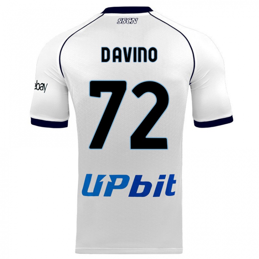 Dámské Luigi D'avino #72 Bílý Daleko Hráčské Dresy 2023/24 Dres