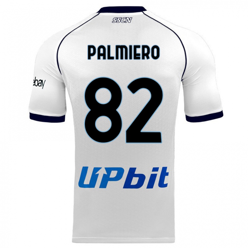 Dámské Luca Palmiero #82 Bílý Daleko Hráčské Dresy 2023/24 Dres