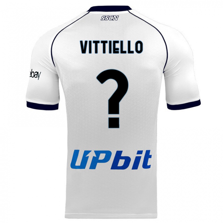 Dámské Antonio Vittiello #0 Bílý Daleko Hráčské Dresy 2023/24 Dres