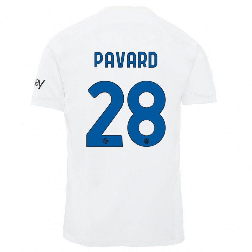 Dámské Benjamin Pavard #28 Bílý Daleko Hráčské Dresy 2023/24 Dres