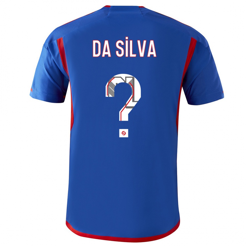 Dámské Florent Da Silva #0 Modrá Červená Daleko Hráčské Dresy 2023/24 Dres