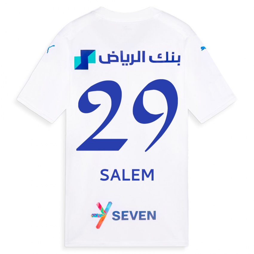 Dámské Salem Al-Dawsari #29 Bílý Daleko Hráčské Dresy 2023/24 Dres
