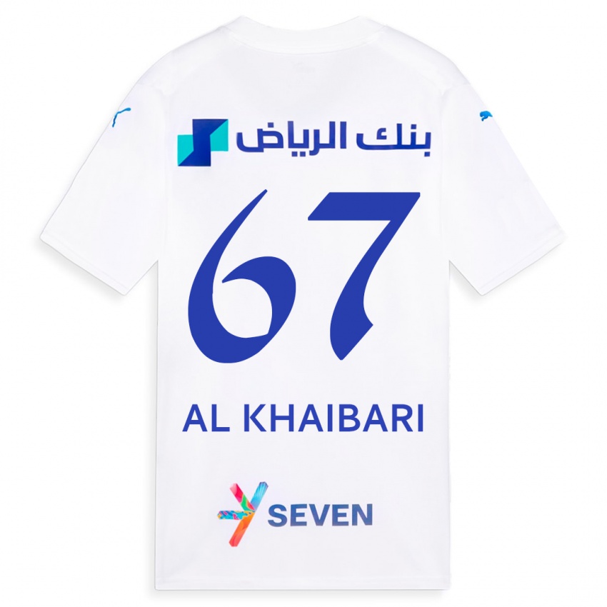 Dámské Mohammed Al-Khaibari #67 Bílý Daleko Hráčské Dresy 2023/24 Dres