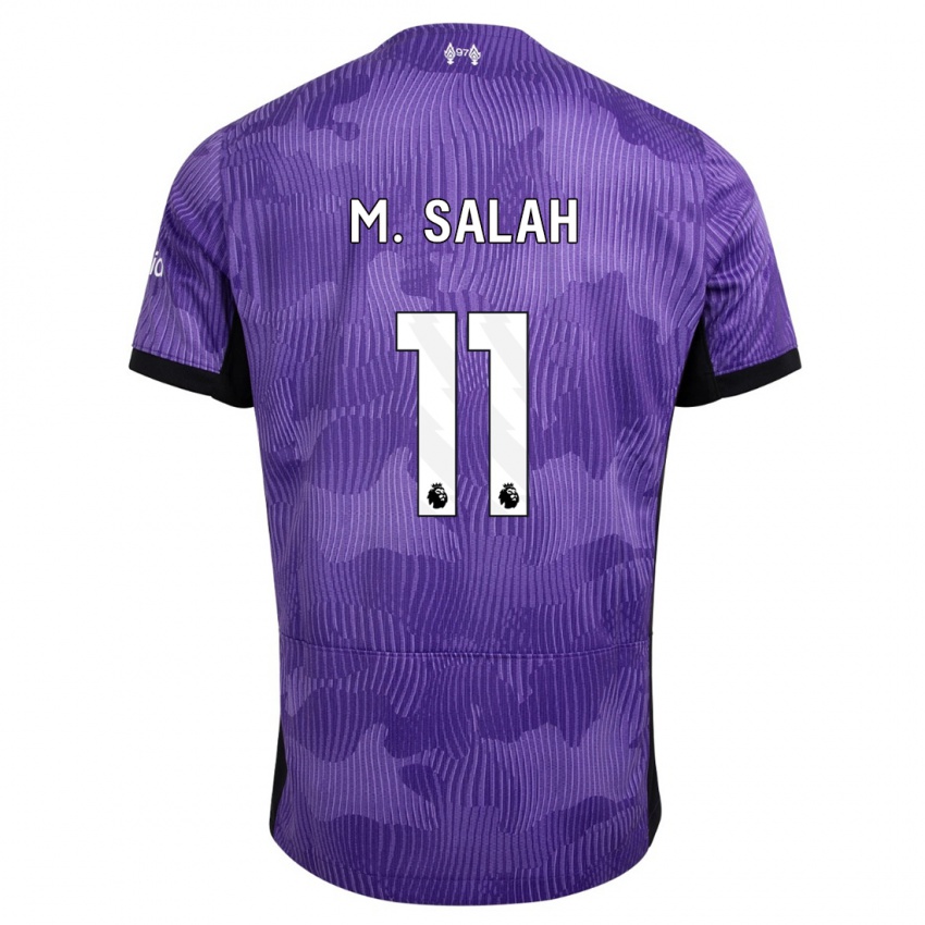 Dámské Mohamed Salah #11 Nachový Třetí Hráčské Dresy 2023/24 Dres