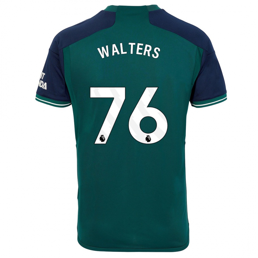 Dámské Reuell Walters #76 Zelená Třetí Hráčské Dresy 2023/24 Dres