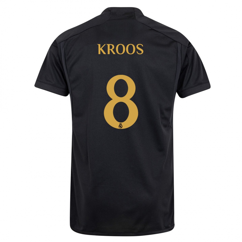 Dámské Toni Kroos #8 Černá Třetí Hráčské Dresy 2023/24 Dres