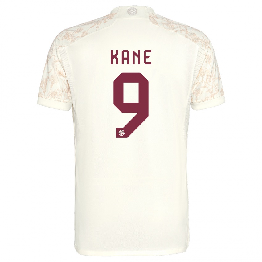 Dámské Harry Kane #9 Off White Třetí Hráčské Dresy 2023/24 Dres