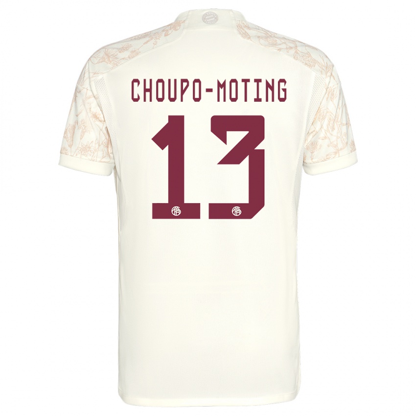 Dámské Eric Maxim Choupo-Moting #13 Off White Třetí Hráčské Dresy 2023/24 Dres