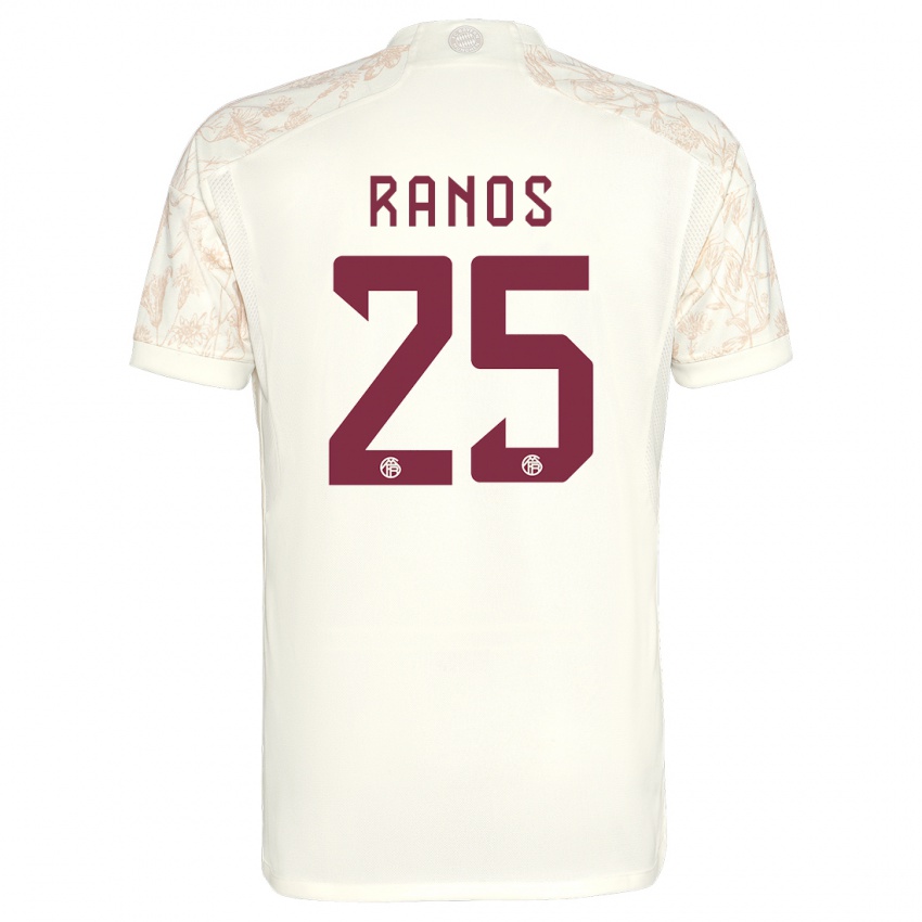 Dámské Grant-Leon Ranos #25 Off White Třetí Hráčské Dresy 2023/24 Dres