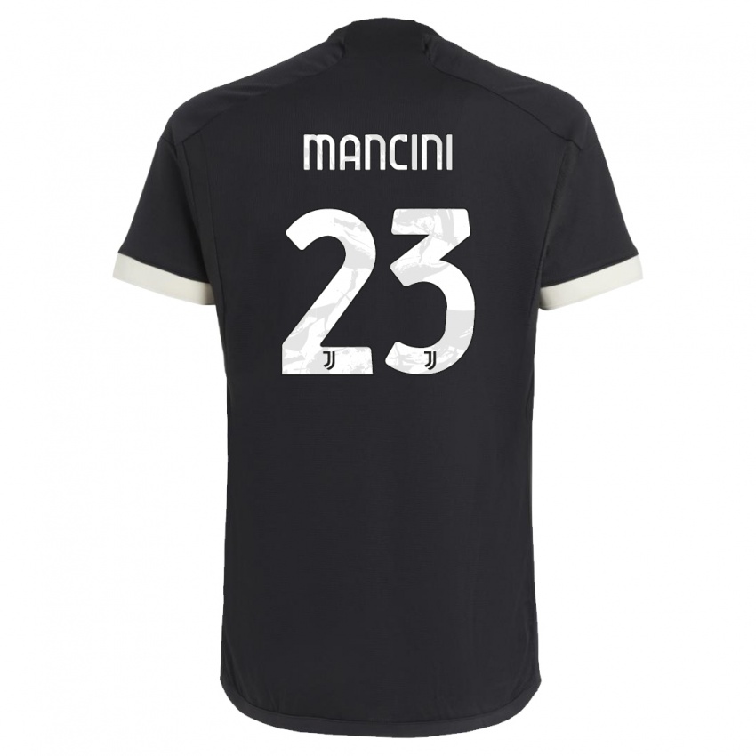 Dámské Tommaso Mancini #23 Černá Třetí Hráčské Dresy 2023/24 Dres