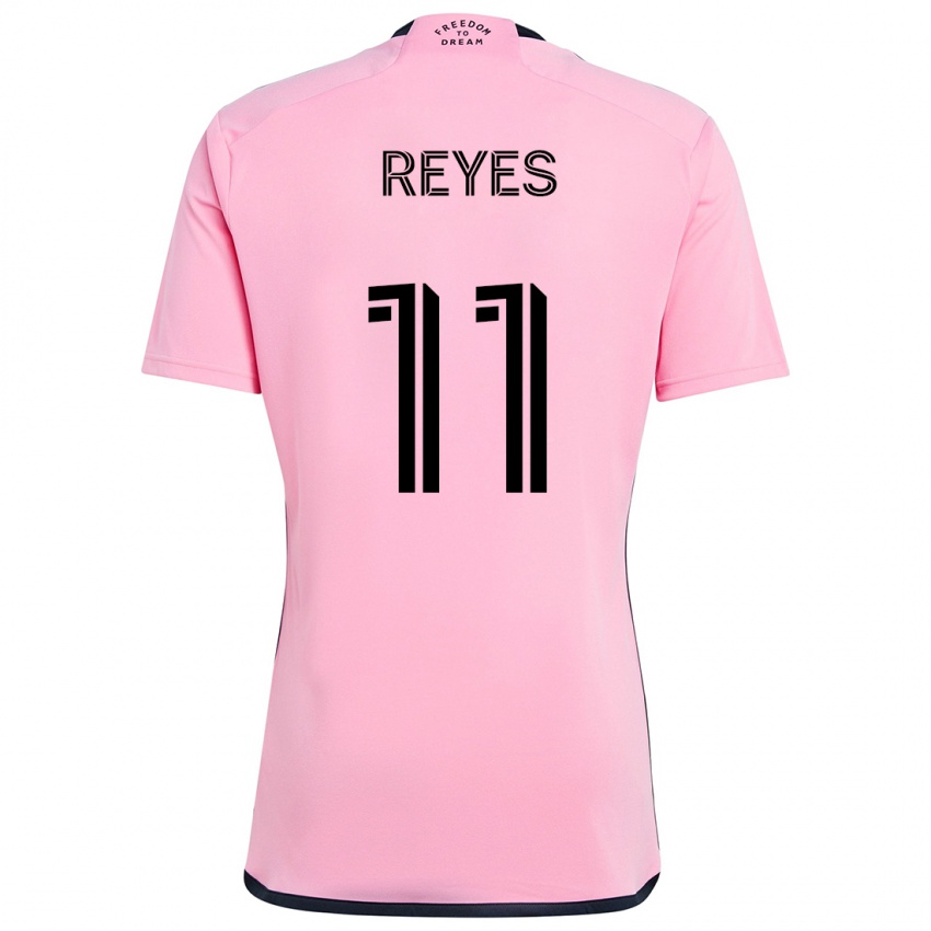 Dětské Dairon Reyes #11 Růžový Domů Hráčské Dresy 2024/25 Dres