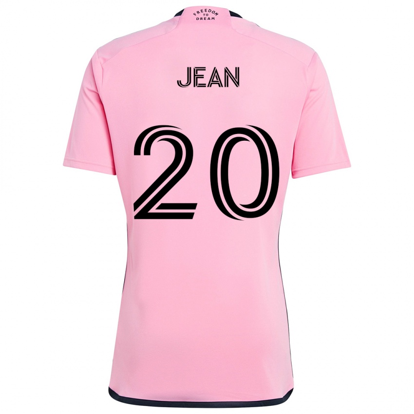 Dětské Corentin Jean #20 Růžový Domů Hráčské Dresy 2024/25 Dres