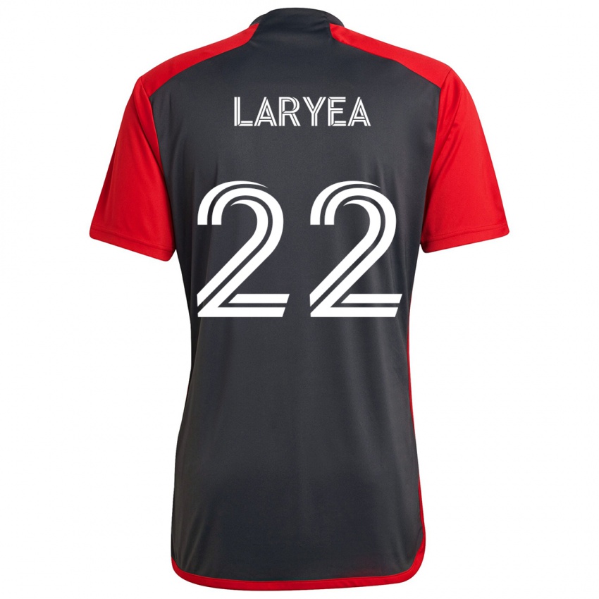 Dětské Richie Laryea #22 Šedá Červená Domů Hráčské Dresy 2024/25 Dres