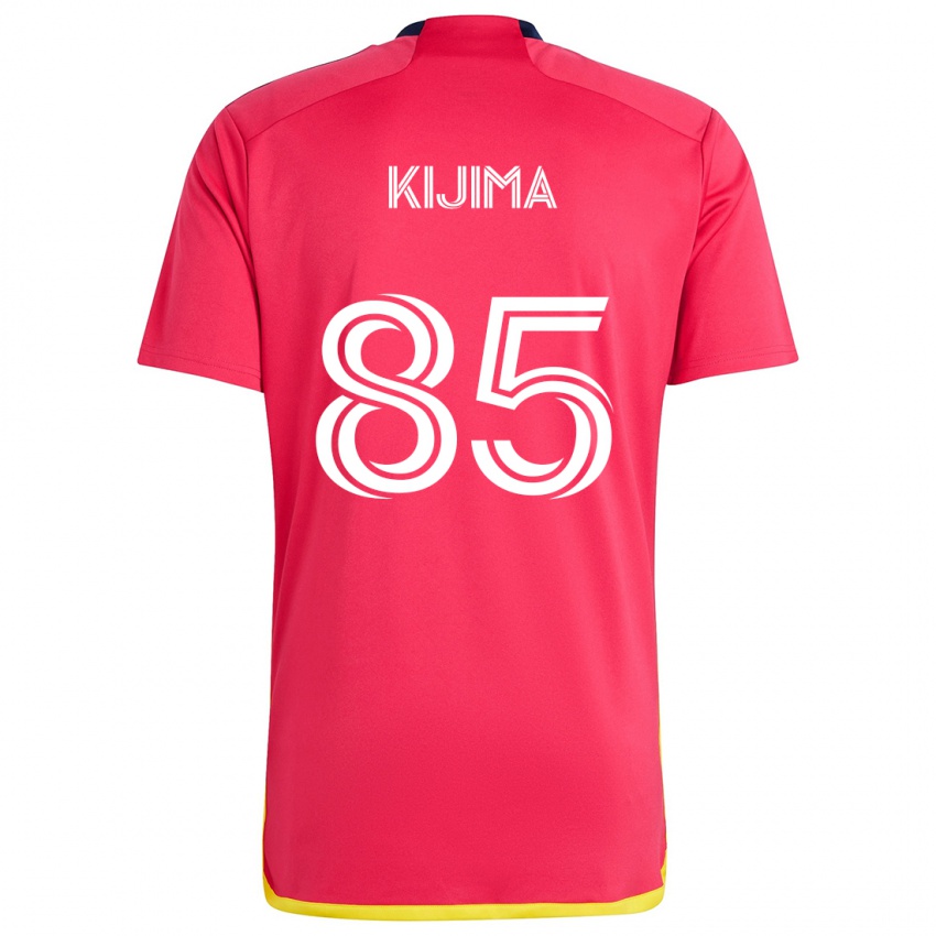 Dětské Hosei Kijima #85 Červená Modrá Domů Hráčské Dresy 2024/25 Dres