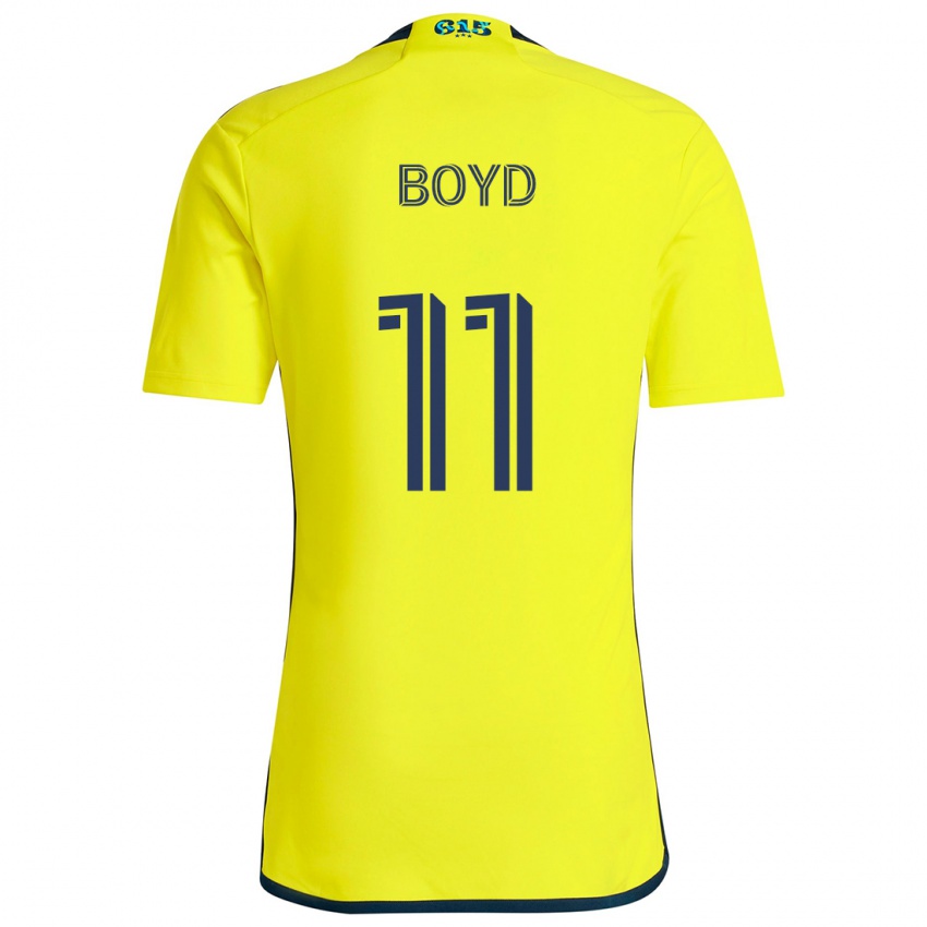 Dětské Tyler Boyd #11 Žlutá Modrá Domů Hráčské Dresy 2024/25 Dres