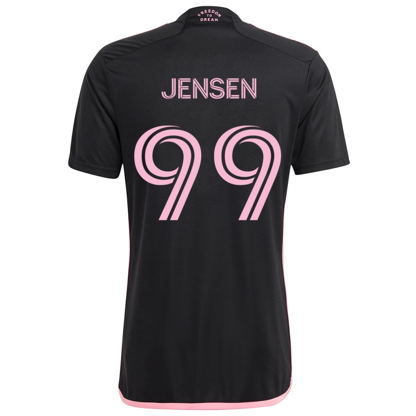 Dětské Cole Jensen #99 Černá Daleko Hráčské Dresy 2024/25 Dres