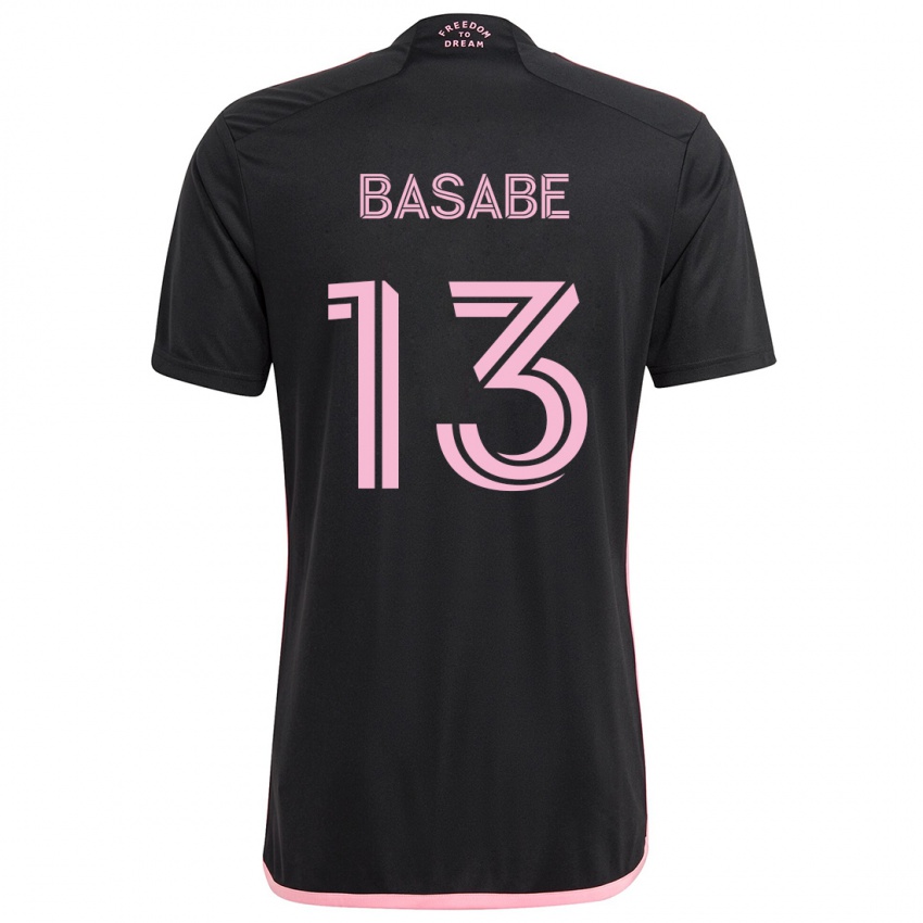 Dětské Samuel Basabe #13 Černá Daleko Hráčské Dresy 2024/25 Dres