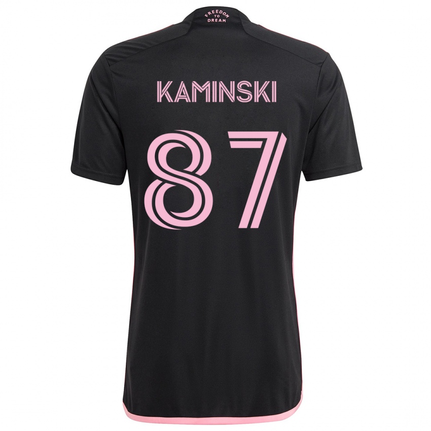 Dětské Brett Kaminski #87 Černá Daleko Hráčské Dresy 2024/25 Dres