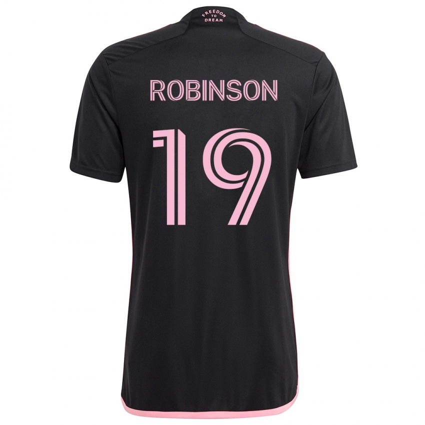 Dětské Robbie Robinson #19 Černá Daleko Hráčské Dresy 2024/25 Dres