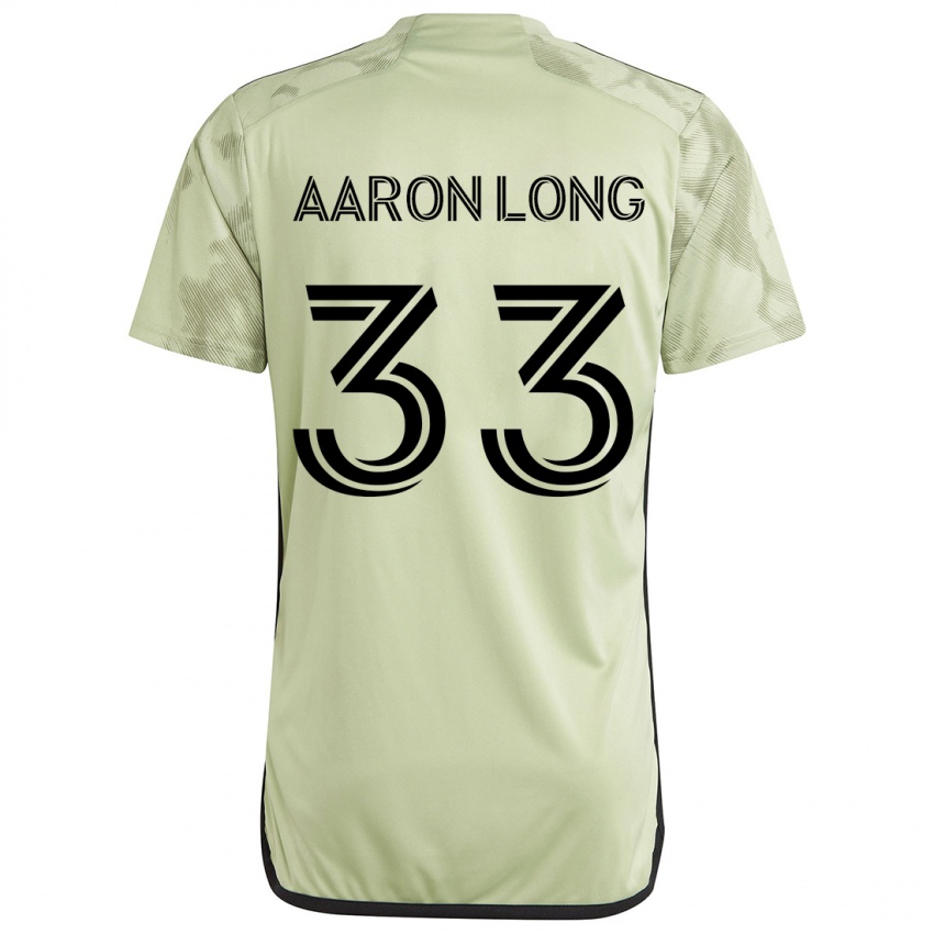 Dětské Aaron Long #33 Světle Zelená Daleko Hráčské Dresy 2024/25 Dres