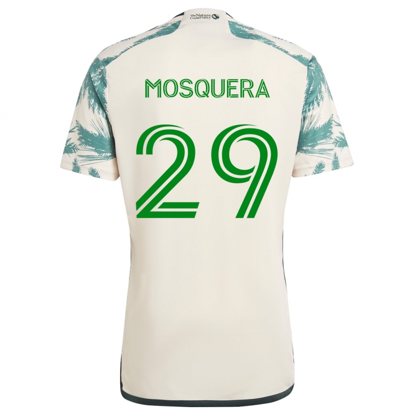 Dětské Juan David Mosquera #29 Béžová Hnědá Daleko Hráčské Dresy 2024/25 Dres