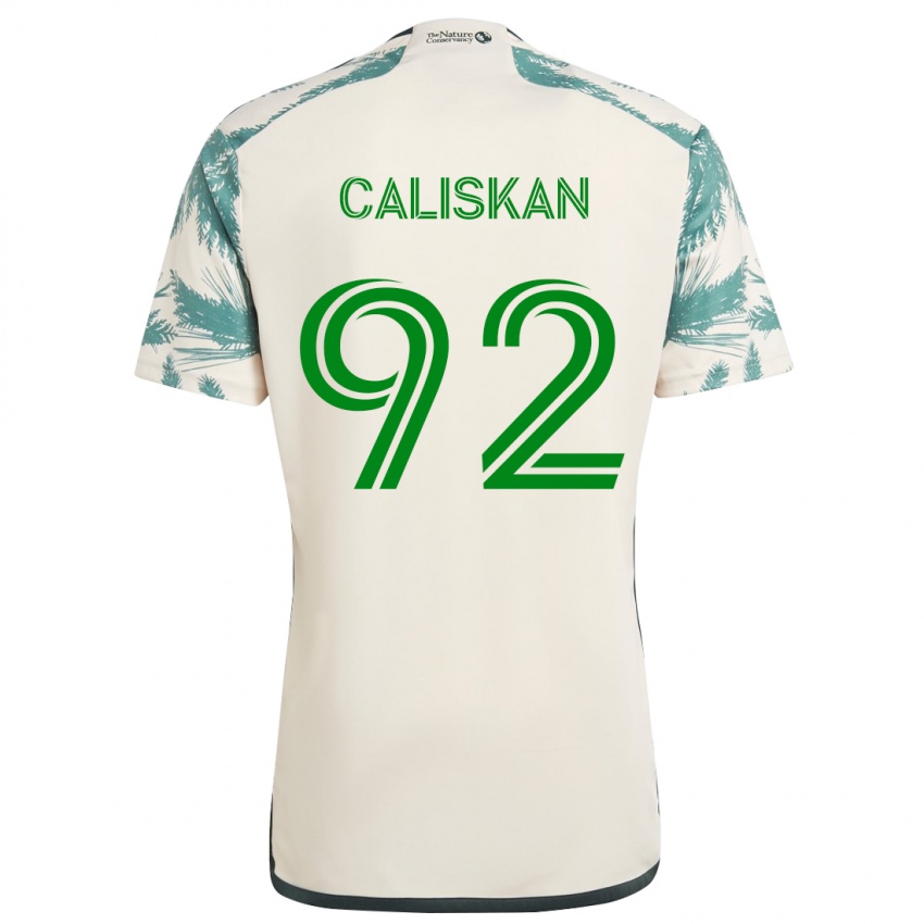 Dětské Noel Caliskan #92 Béžová Hnědá Daleko Hráčské Dresy 2024/25 Dres