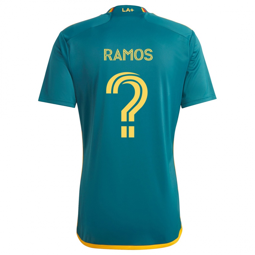 Dětské Rubén Ramos #0 Zelená Žlutá Daleko Hráčské Dresy 2024/25 Dres