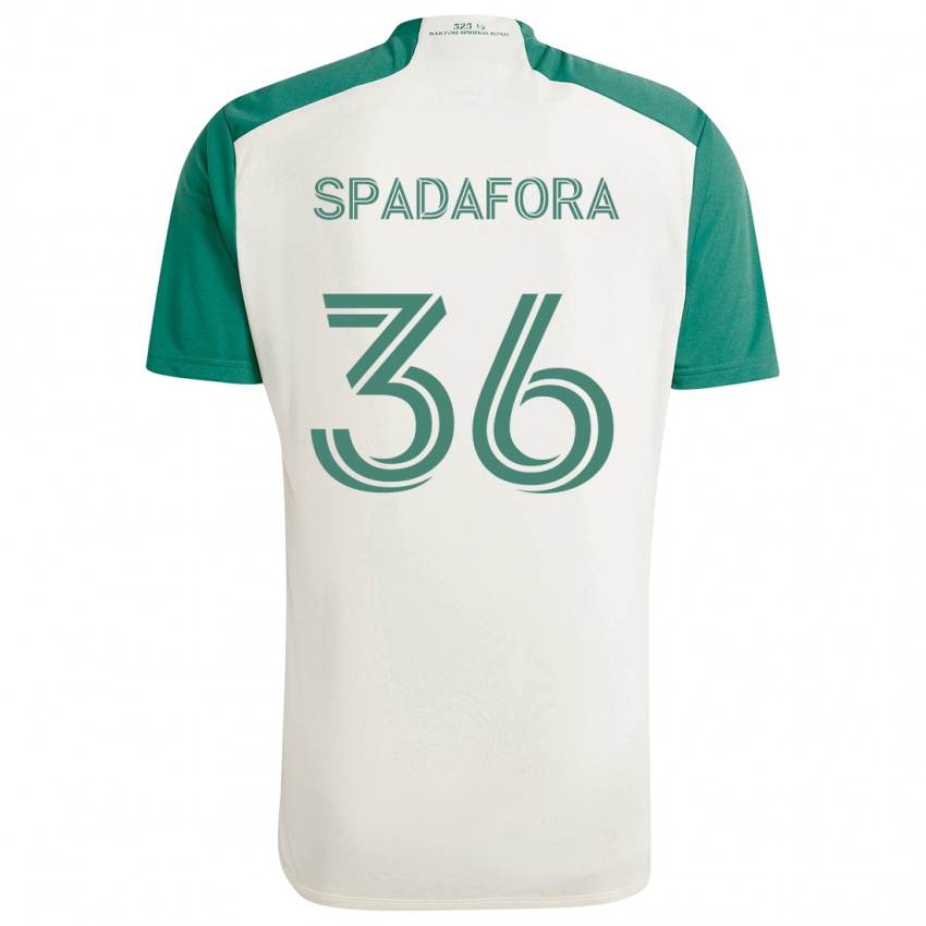 Dětské Luke Spadafora #36 Žluté Barvy Zelená Daleko Hráčské Dresy 2024/25 Dres