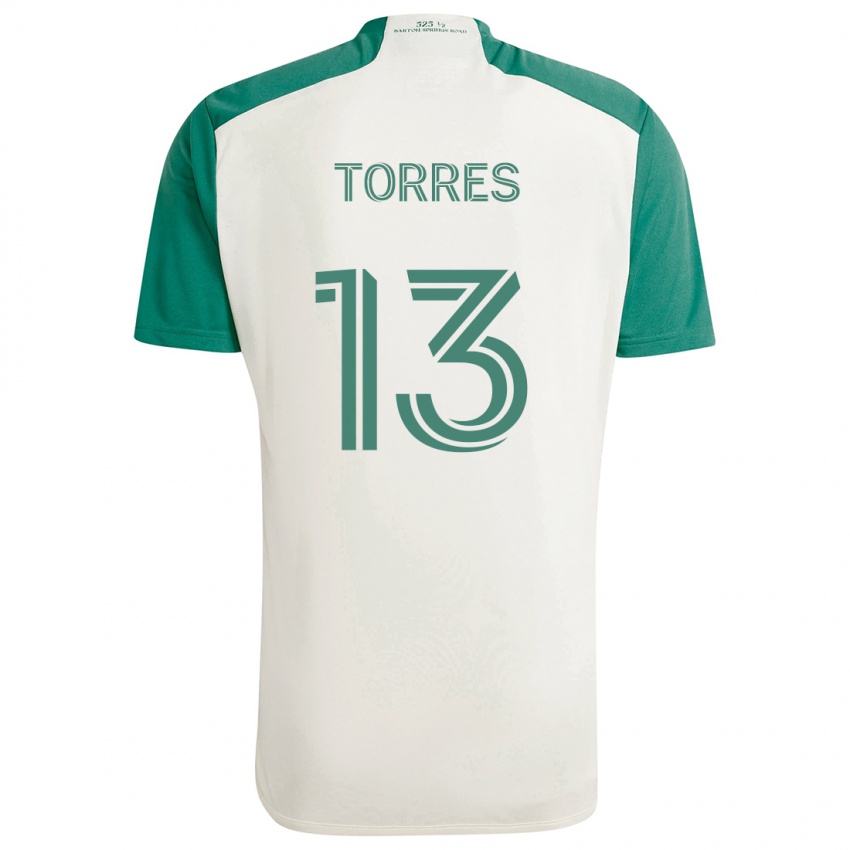 Dětské Leo Torres #13 Žluté Barvy Zelená Daleko Hráčské Dresy 2024/25 Dres