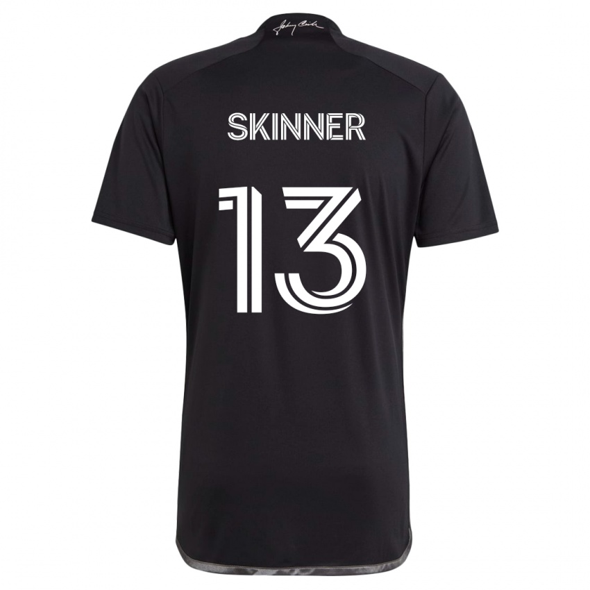 Dětské Joey Skinner #13 Černá Daleko Hráčské Dresy 2024/25 Dres