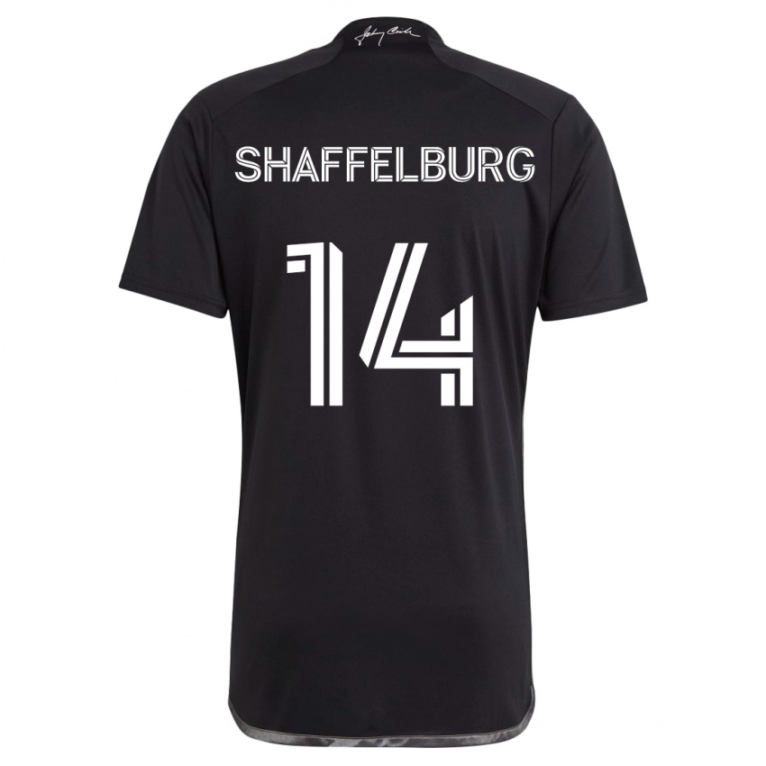 Dětské Jacob Shaffelburg #14 Černá Daleko Hráčské Dresy 2024/25 Dres