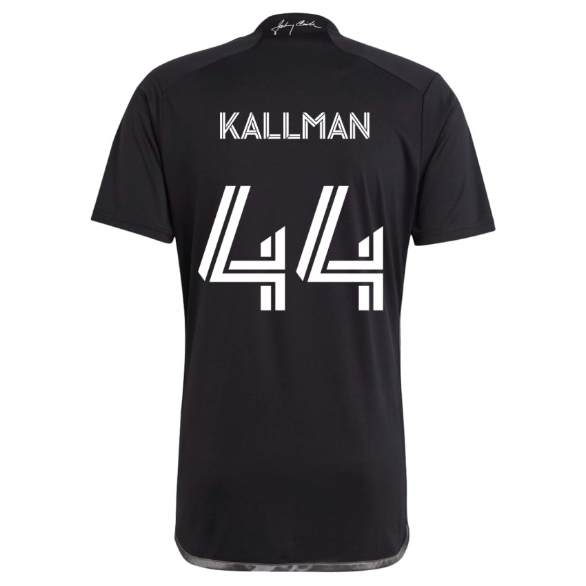 Dětské Brent Kallman #44 Černá Daleko Hráčské Dresy 2024/25 Dres