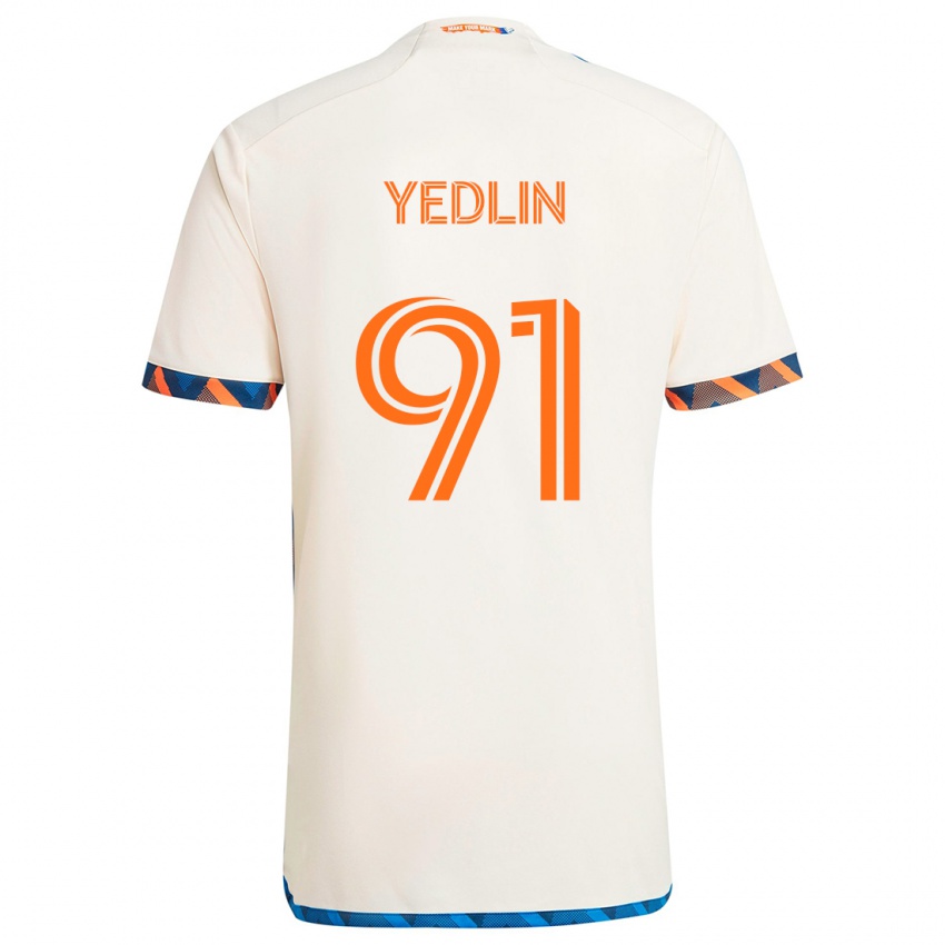 Dětské Deandre Yedlin #91 Bílá Oranžová Daleko Hráčské Dresy 2024/25 Dres