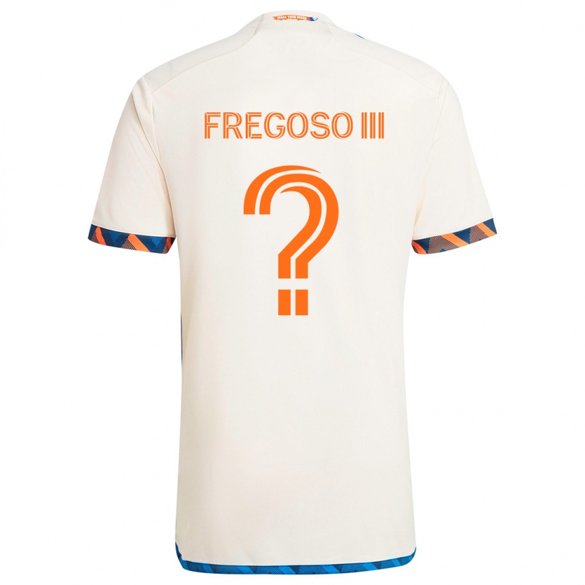 Dětské Arturo Fregoso Iii #0 Bílá Oranžová Daleko Hráčské Dresy 2024/25 Dres