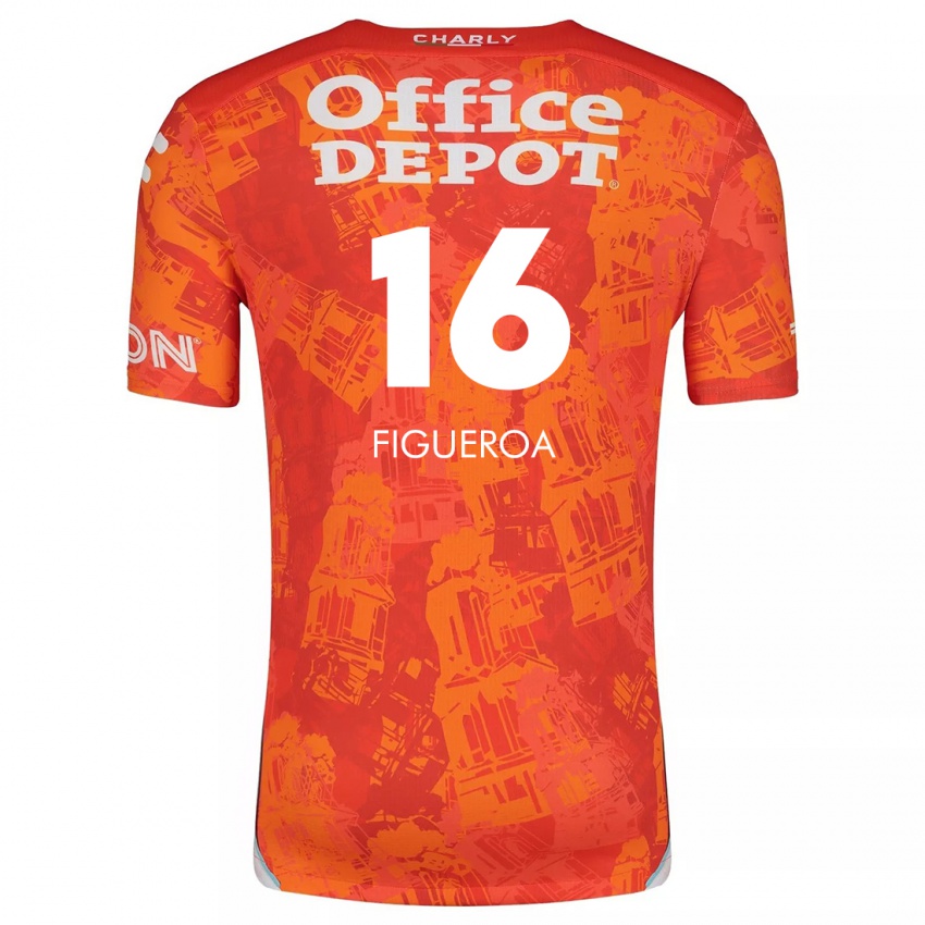 Dětské Antonio Figueroa #16 Oranžová Bílá Daleko Hráčské Dresy 2024/25 Dres