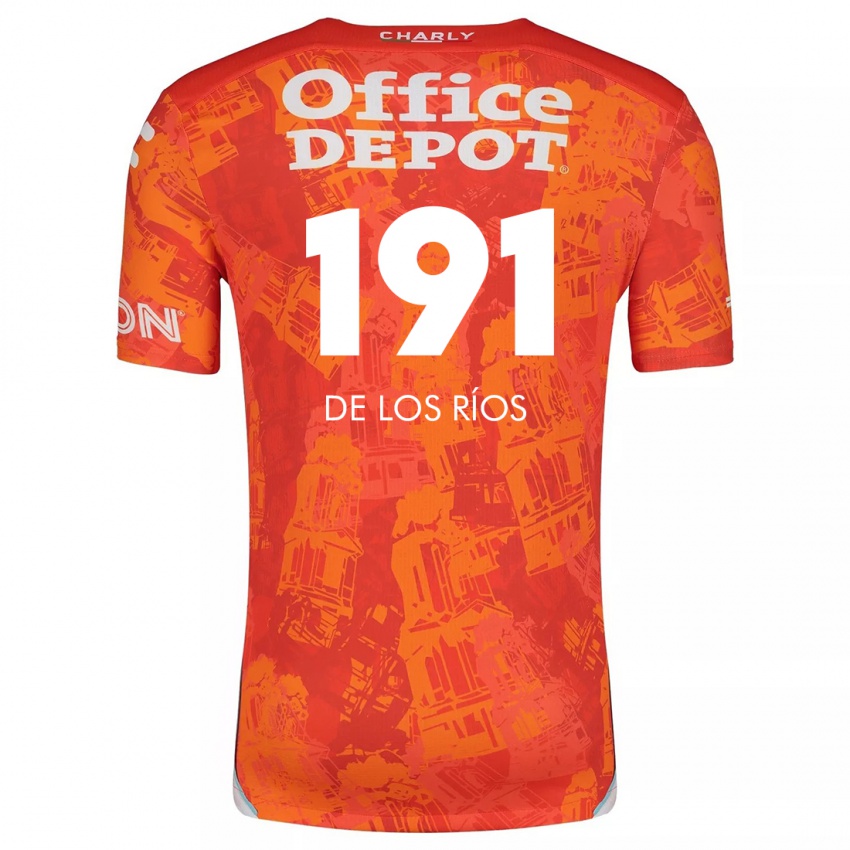 Dětské Sergio De Los Ríos #191 Oranžová Bílá Daleko Hráčské Dresy 2024/25 Dres