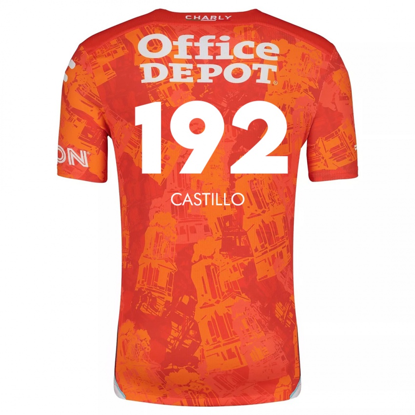 Dětské José Castillo #192 Oranžová Bílá Daleko Hráčské Dresy 2024/25 Dres