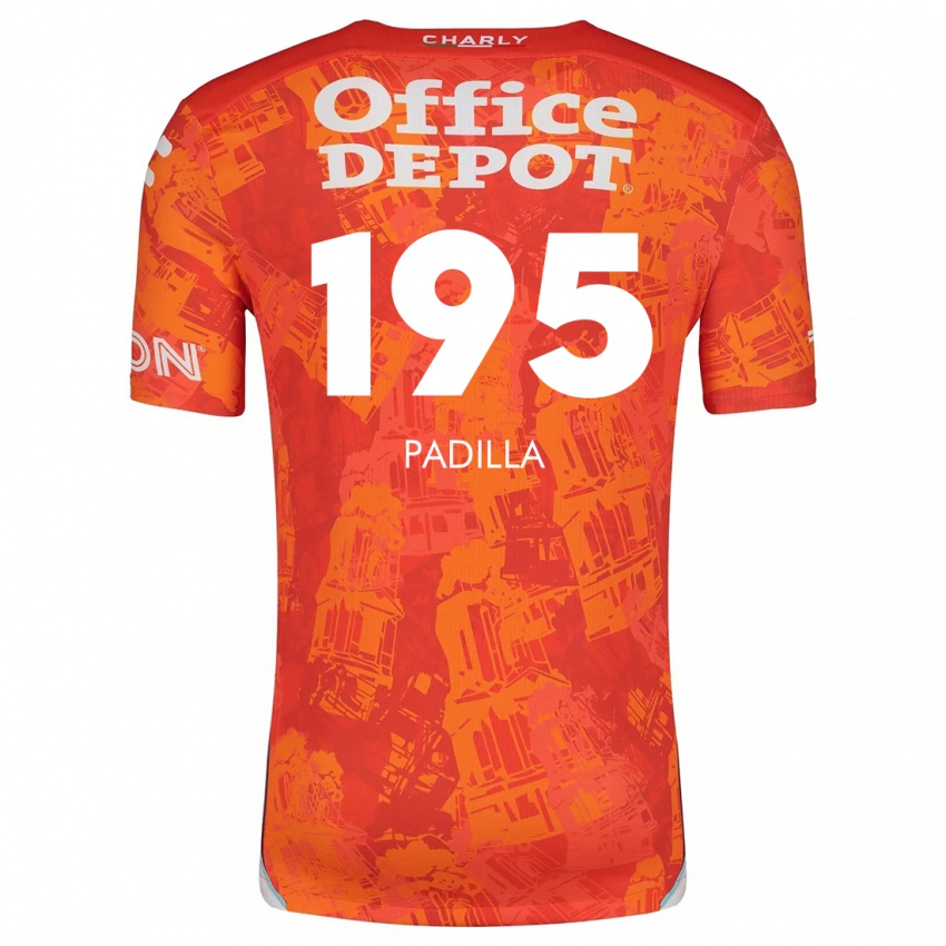 Dětské Ángel Padilla #195 Oranžová Bílá Daleko Hráčské Dresy 2024/25 Dres