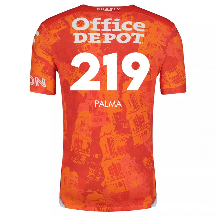 Dětské Pablo Palma #219 Oranžová Bílá Daleko Hráčské Dresy 2024/25 Dres